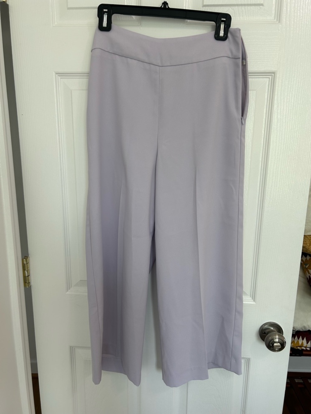 Express Wide-Leg Pants in Light Lavender